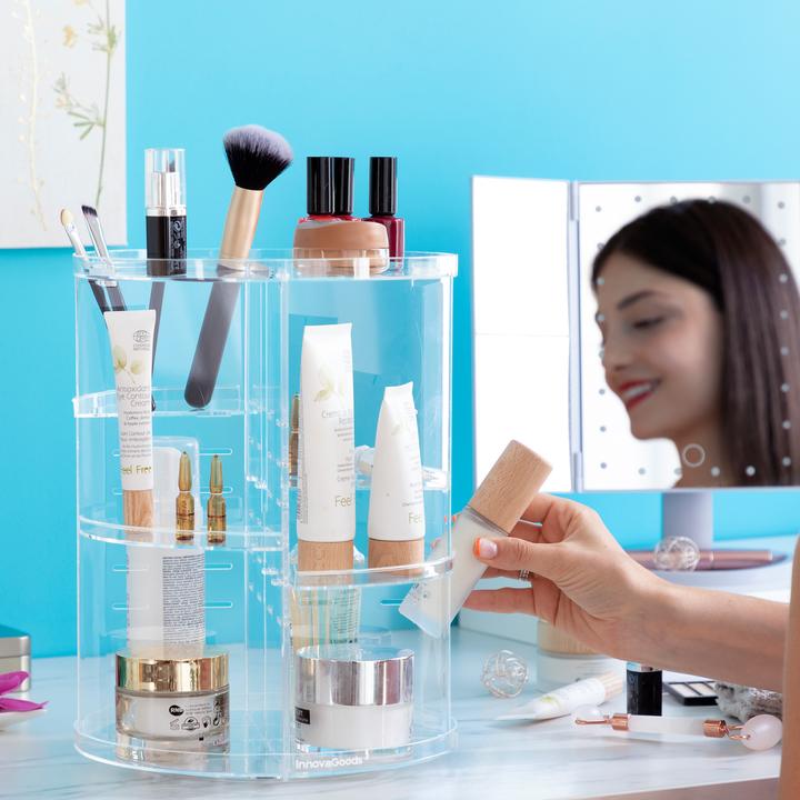 Actual product image InnovaGoods Rotating make-up organiser