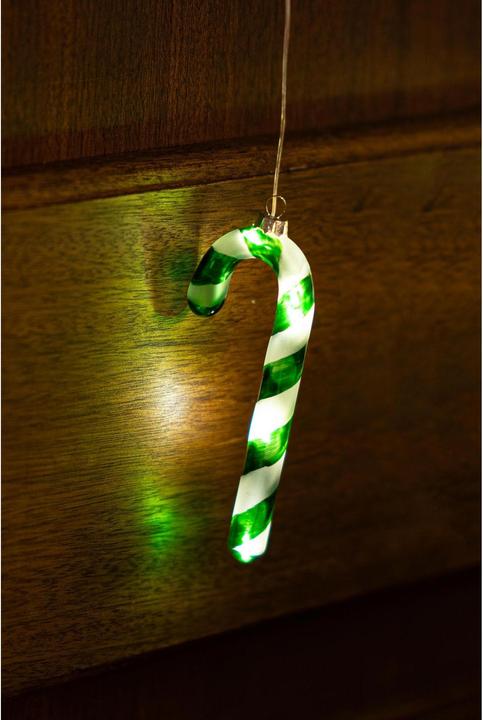 Image du produit Sirius Décoration d'arbre LED canne à sucre Hannah, 14 cm (1 -pièce)