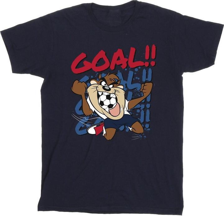 Looney Tunes Taz Goal Goal Goal TShirt (L)