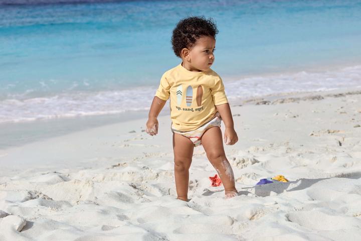 Image du produit Lässig Baby-Bademode Bade-Shirt LSF Short Sleeve Rashguard - Surfboards (80)