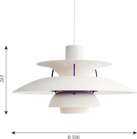 Produktbild Louis Poulsen PH 5 (E27, 1187 lm)