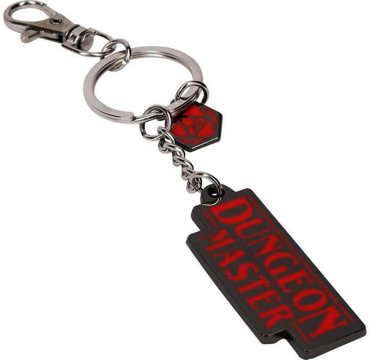 Actual product image Glass Staff Schlüsselanhänger Dungeon Master Rot/Schwarz