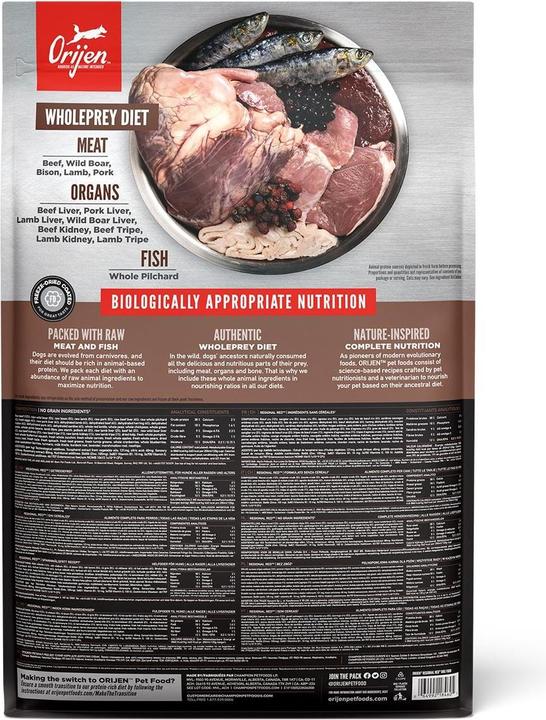 Immagine prodotto Orijen Cane Rosso Regionale (Adulto, 1 pz., 6000 g)