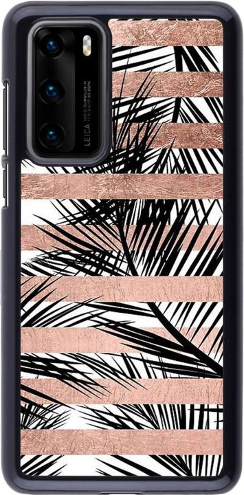 Image du produit PhoneLook Coque Palm trees gold stripes (Huawei P40)