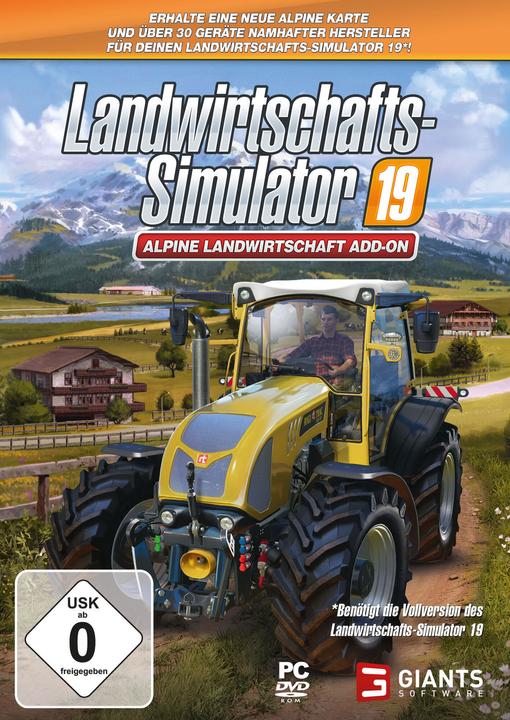 Produktbild astragon Landwirtschafts Simulator 19 Alpine Landwirtschaft Add On PC USK 0 (PC, DE)