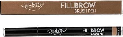 Image du produit Puro Bio Fillbrow Brush Pen 01 Biondo Naturale 0.7ml (Biondo Naturale)