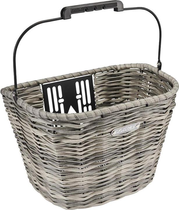Electra All Weather Braided front basket with quick release fastener