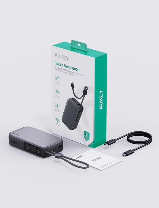 Image du produit Aukey Spark Sling (10000 mAh, 30 W, 37 Wh)