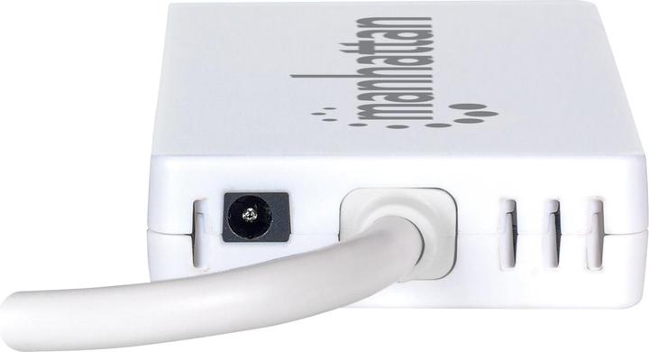 Immagine prodotto Manhattan 3-Port USB 3.0 Hub mit Gigabit Ethernet Adapter (USB-A, 4 Porti)
