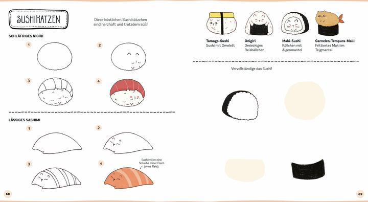 Produktbild 101 supersüsse Katzen-Dinge zeichnen - Schnurrige Miezen zum Zeichnen, Kritzeln, Malen und lustige