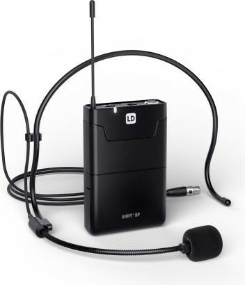 Produktbild LD Systems ANNY® 10 BPH 2 B8 - 10" Mobiler Bluetooth® PA-Lautsprecher mit Akku, Mixer und 2x Headset-Mikrofon (