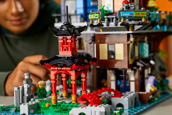 Produktbild LEGO Die Gärten von NINJAGO City (71741, LEGO Ninjago, LEGO Seltene Sets)