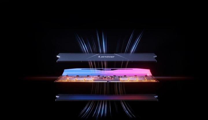 Actual product image Lexar PC-Speicher DDR5 ARES RGB 48GB(2*24GB)/7600 (2 x 24GB, 7600 MHz, DDR5 RAM)