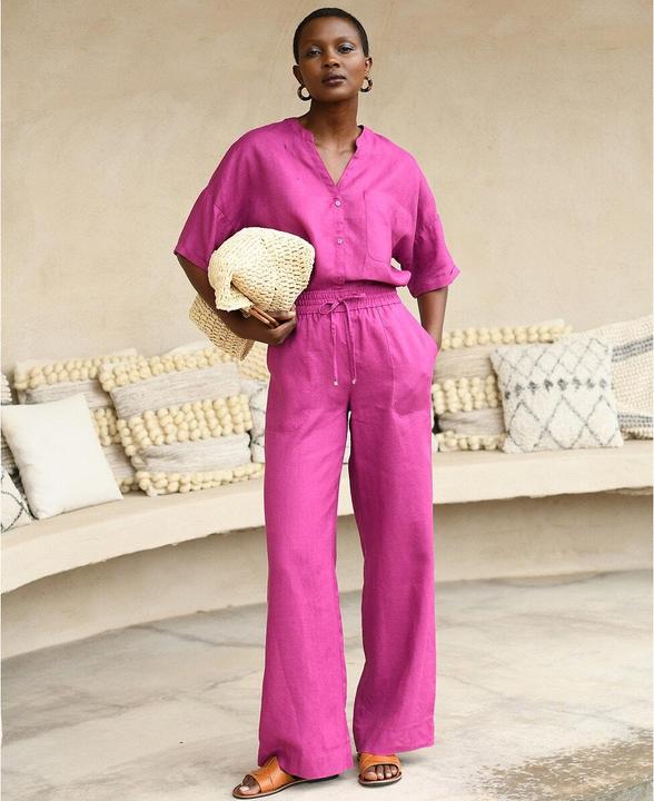 Produktbild Anne Weyburn Leinenhose (34)