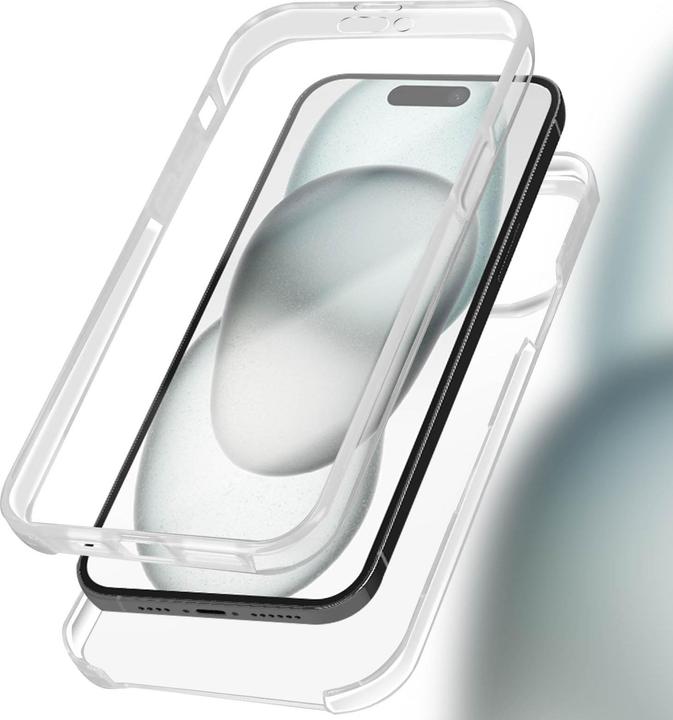 Produktbild Avizar Vorder- Rückseite Schutzhülle, Full Cover Series (Apple iPhone 15)