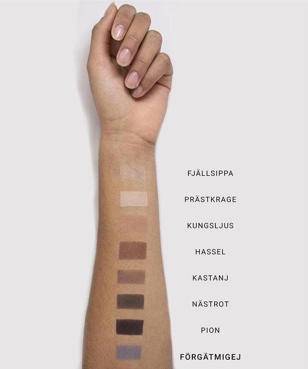 Immagine prodotto IDUN Minerals Single Shades Eyeshadow Förgätmigej (Blu, Argento)