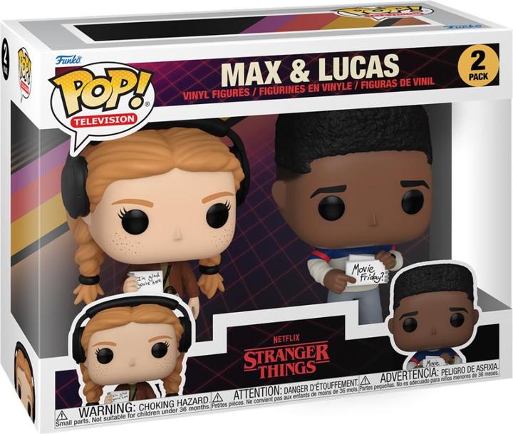 Produktbild Funko POP pack 2 figures Stranger Things Max & Lucas