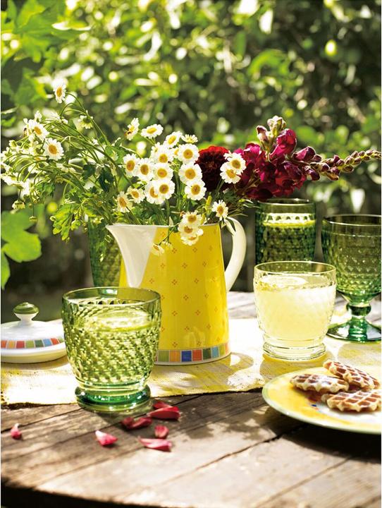 Actual product image Villeroy & Boch Water glass green Boston coloured (40 cl, 1 Glasses, Red wine glasses)