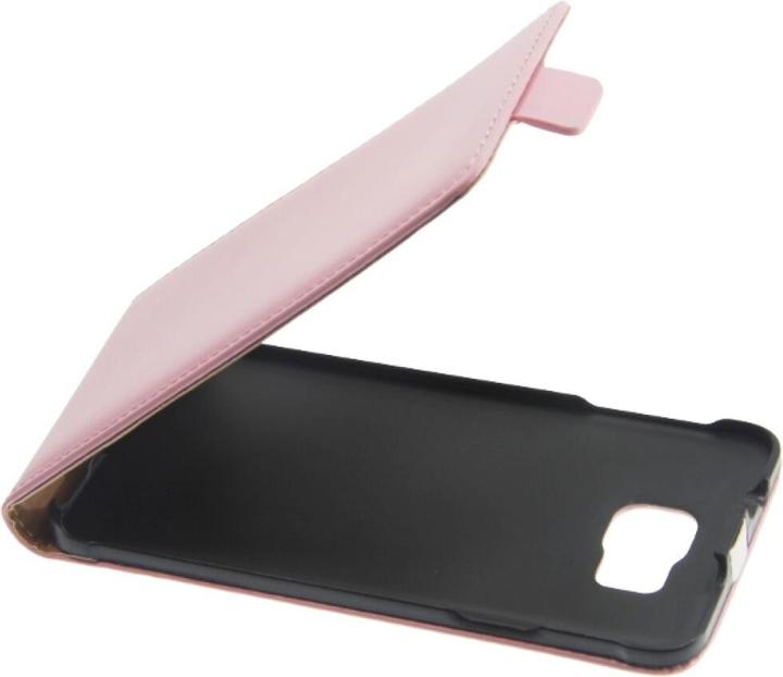 Image du produit OEM Slim Leather Flip Case for G850 Galaxy Alpha rose (Samsung Galaxy Alpha)