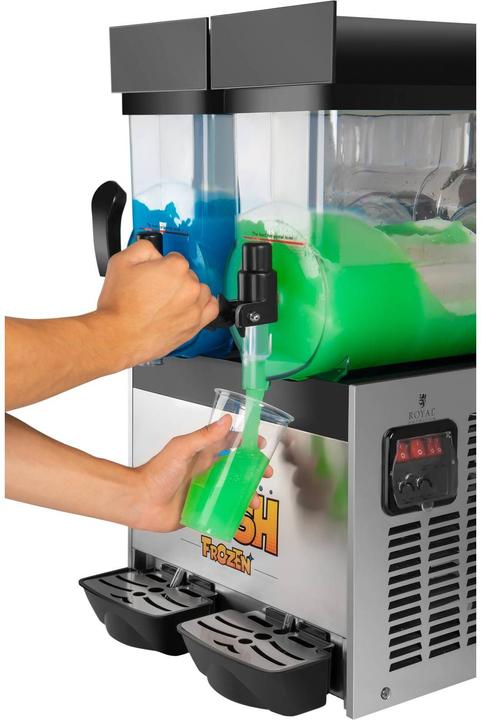 Produktbild Royal Catering Slush Maschine Slushmaschine Eismaschine Gastronomie 2 X 15 Liter