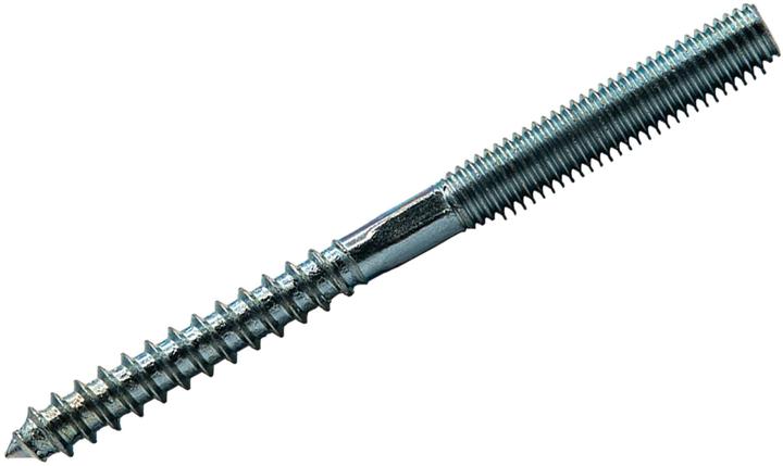 Produktbild FTM Stockschrauben, Stahl verzinkt M8 x 100 mm, 2 Stück (2 Schrauben pro Stück)