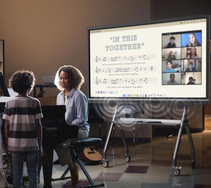 Produktbild Viewsonic IFP7551, 75" 50 Multi touch (3840 x 2160 Pixel, 75")