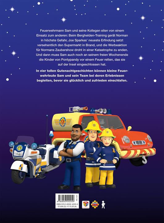 Actual product image Panini Feuerwehrmann Sam: Neue Geschichten zur Guten Nacht (German, Katrin Surcharge, 2022)