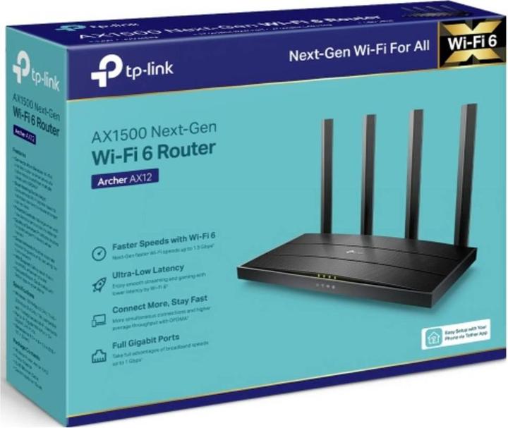 Actual product image TP-Link AX1500 Gigabit Wi-Fi 6 Router