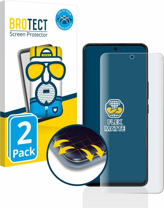 Actual product image BROTECT Full-Cover Protector Matte (2 Piece, Xiaomi 13 Ultra)