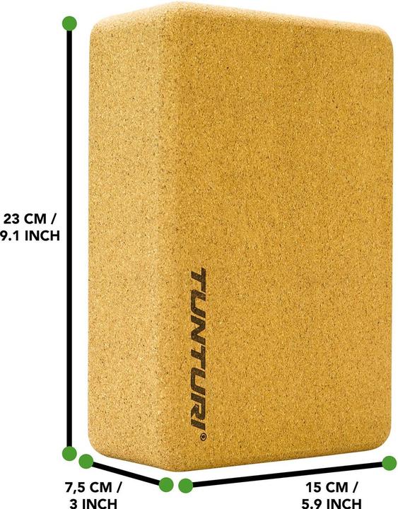 Produktbild Tunturi Kork Yoga Block Klotz Eco Friendly