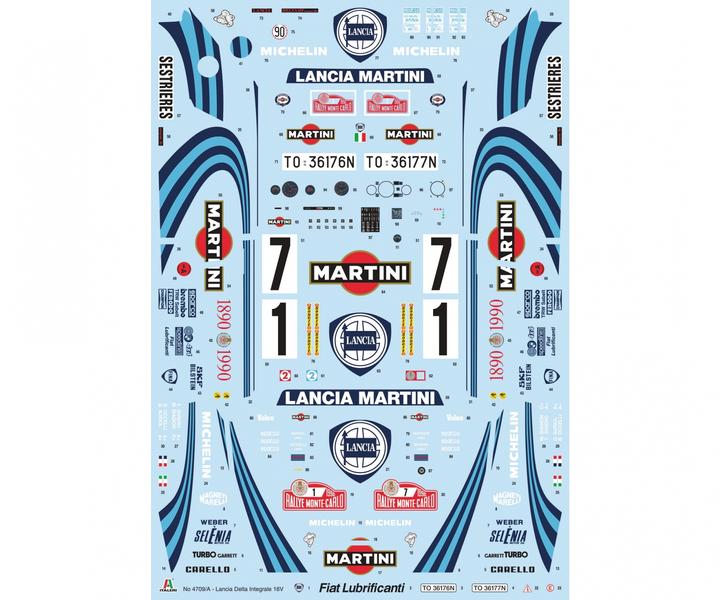 Actual product image 1:12 Lancia Delta HF Integrale 16V