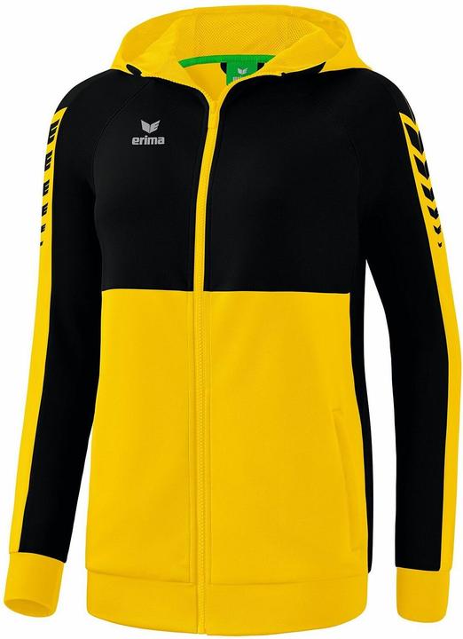 Produktbild Erima Six Wings Trainingsjacke mit Kapuze Damen (44)
