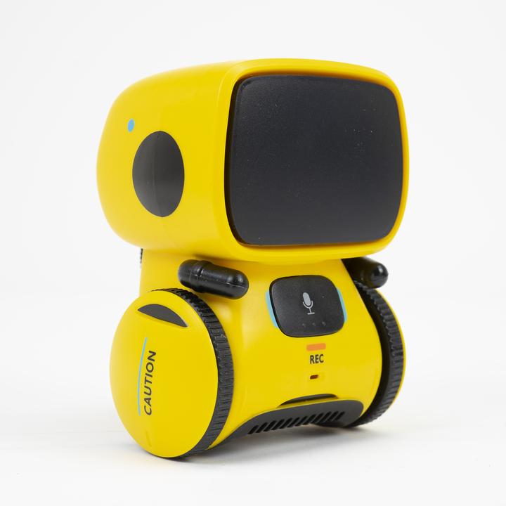 Image du produit PNI Robot interactif intelligent Robo One, commande vocale, touches tactiles, jaune