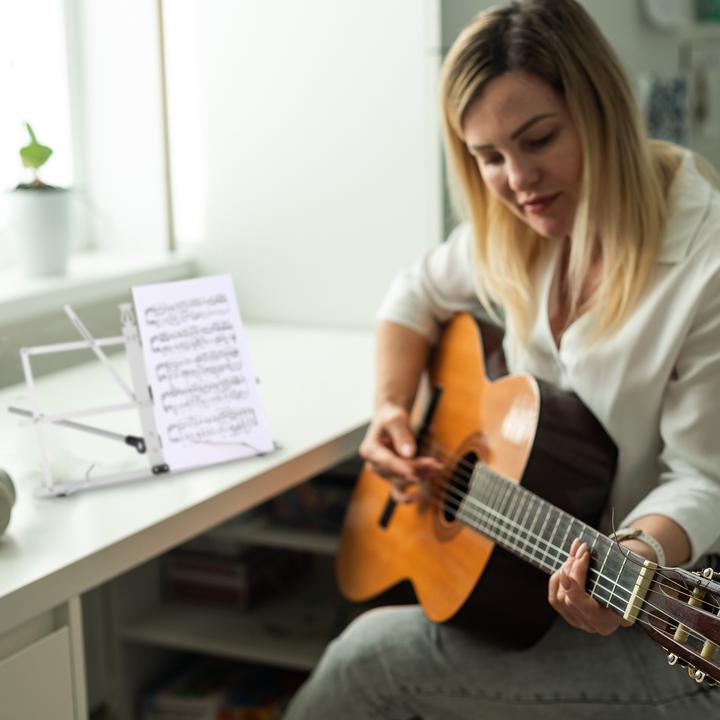 Actual product image Relaxdays Music stand