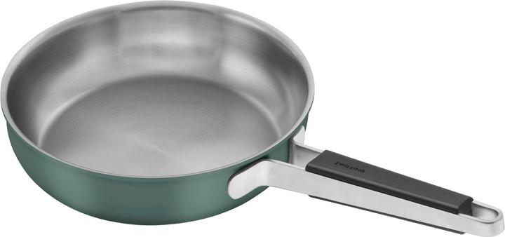 Produktbild Zwilling Pure Bratpfanne unbeschichtet 24cm Grün (24 cm, Bratpfanne, Edelstahl)