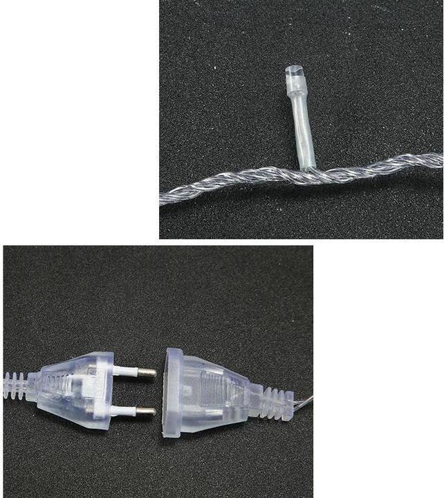 Immagine prodotto PhoneLook Guirlande lumineuse avec 100 LED blanc chaud Longueur 10 mètres Prise UE/CH (10 m)