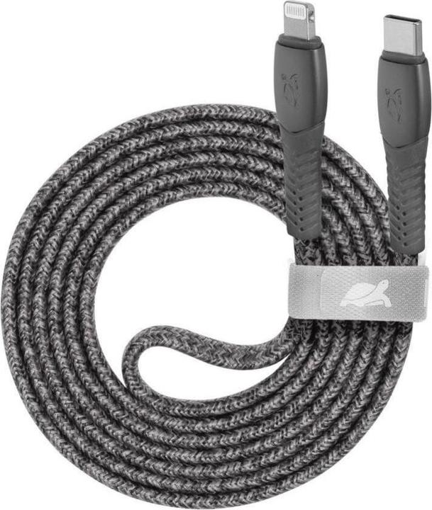 Rivacase CÂBLE USB-C VERS LIGHTNING 1.2M/GREY PS6107 (1.20 m, USB 2.0)
