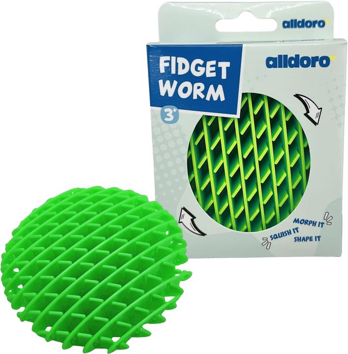 Actual product image Alldoro Fidget Worm ass.
