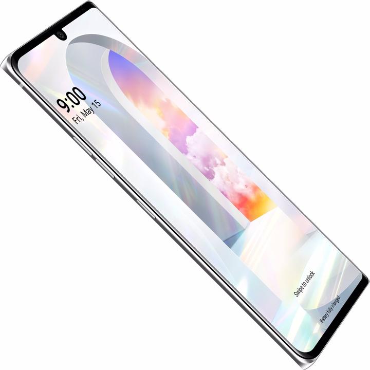 Produktbild LG Velvet (128 GB, Aurora Weiss, 6.80", Single SIM, 48 Mpx, 5G)