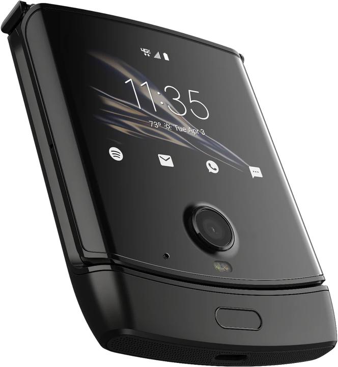 Actual product image Motorola Razr (128 GB, Noir Black, 6.20", eSIM, 16 Mpx, 4G)