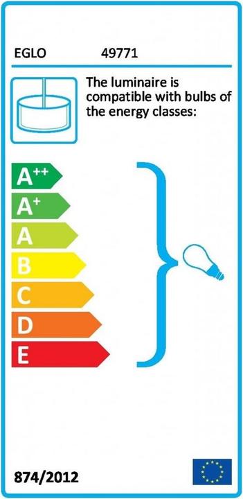 Energy Label EGLO Amsfield (E27)