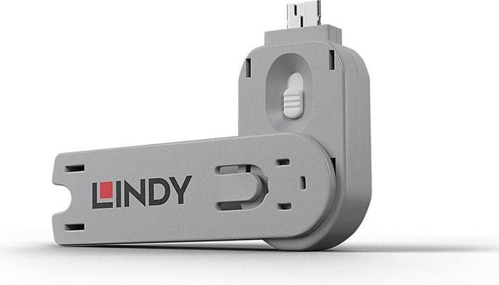 Actual product image Lindy Key for USB port lock