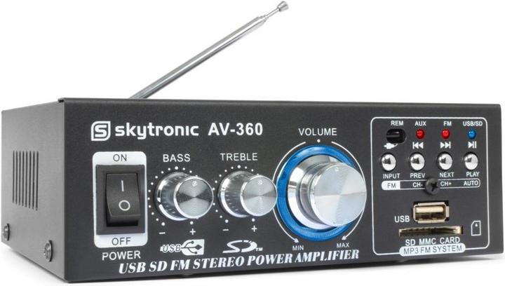 Actual product image Skytronic Mini Amplifier AV360 (Amplifier)