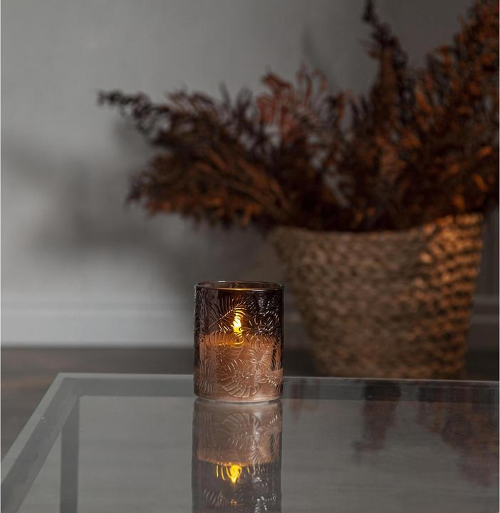 Produktbild Star Trading LED Pillar Kerze Flamme Leaf (1 x)