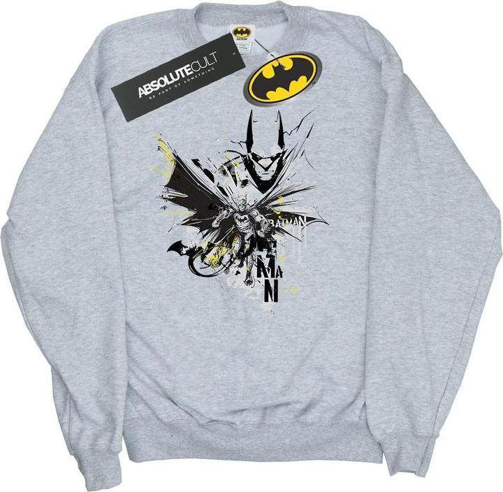 Batman Batface Splash Sweatshirt (S)