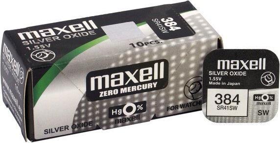 Image du produit Maxell SR41SW (10 pcs, LR41, 45 mAh)