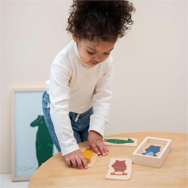 Produktbild Trixie Baby Holzkombipuzzle Tiere