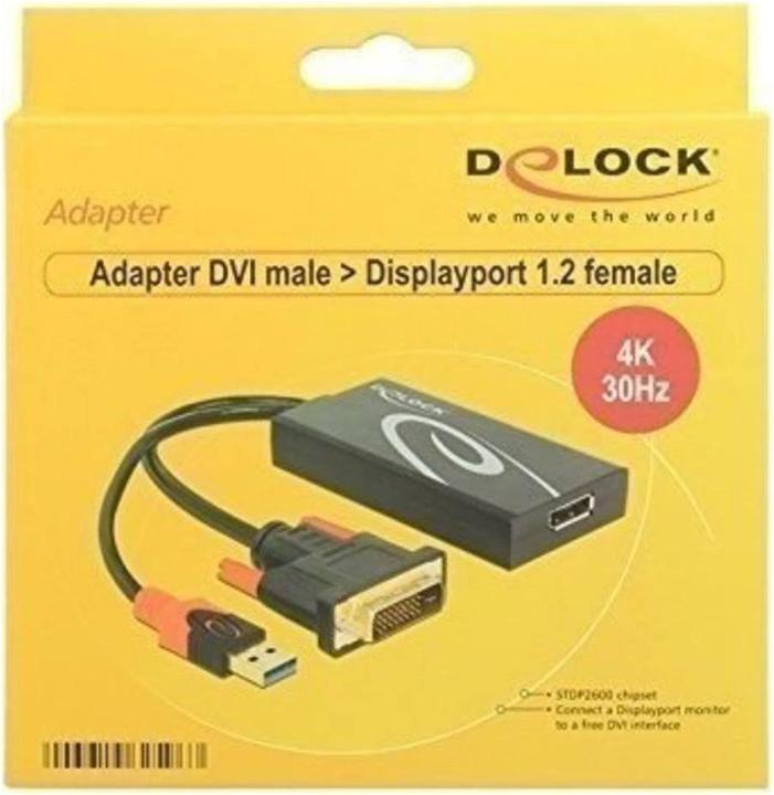 Actual product image Delock DVI to (DP, 13.50 cm)