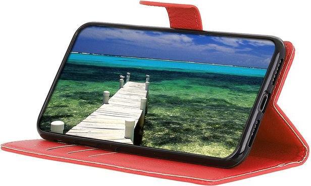 Actual product image MU Classic Litchi Leather Bookcover Series (Nokia C10, Nokia C20)