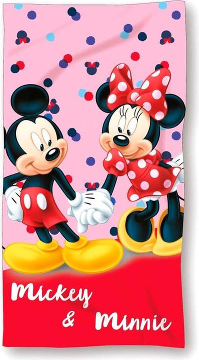 Disney Mickey & Minnie microfibre beach towel (70 x 140 cm)